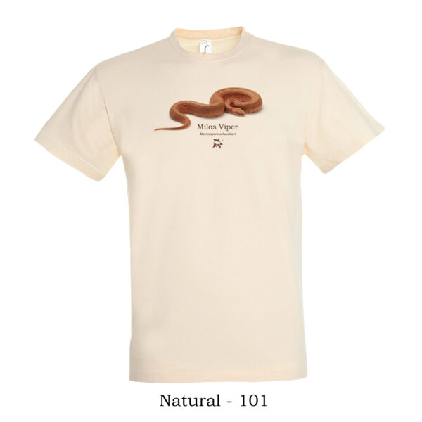 T-shirt - Κόκκινη Οχιά της Μήλου - Διάφορα χρώματα - Image 4