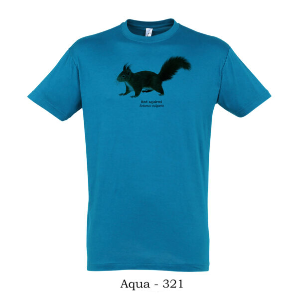 T-shirt με Κόκκινο Σκίουρο, Sciurus vulgaris - Διάφορα χρώματα - Image 9