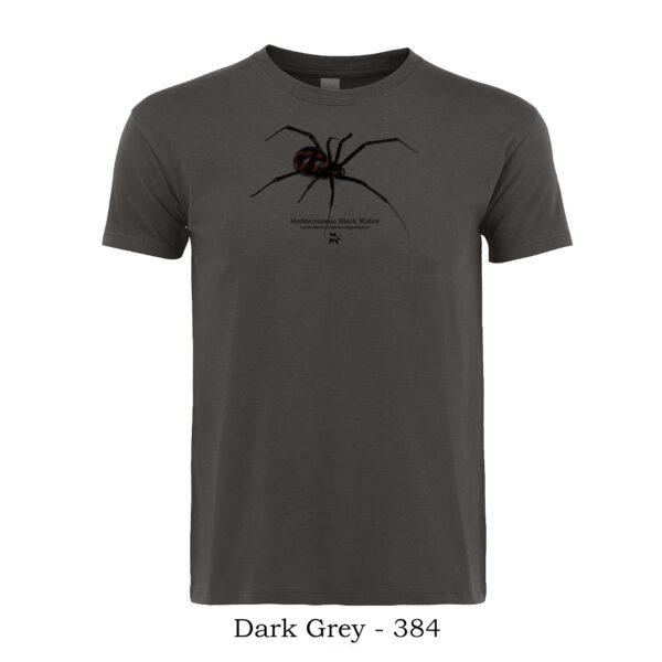 T-shirt με Μεσογειακή Μαύρη Χήρα, Latrodectus tredecimguttatus - Διάφορα χρώματα - Image 13