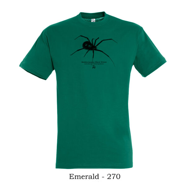 T-shirt με Μεσογειακή Μαύρη Χήρα, Latrodectus tredecimguttatus - Διάφορα χρώματα - Image 15