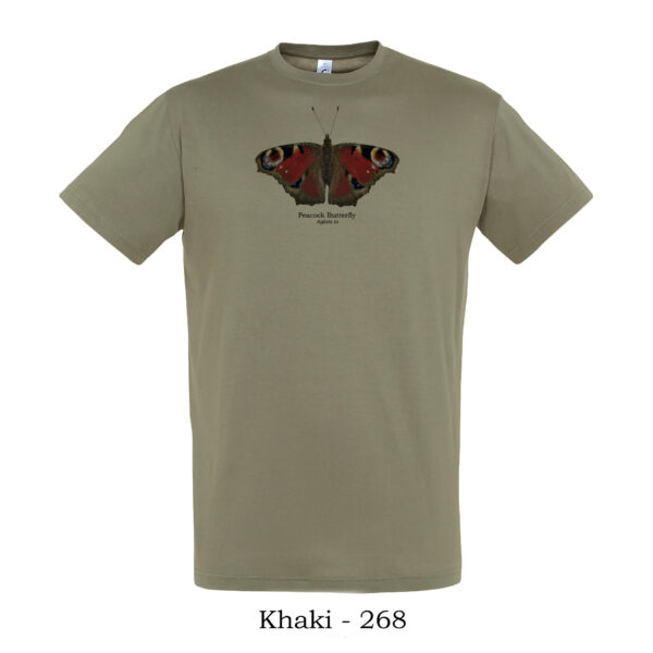 T-shirt με Πεταλούδα Παγώνι, Aglais io - Διάφορα χρώματα - Image 8
