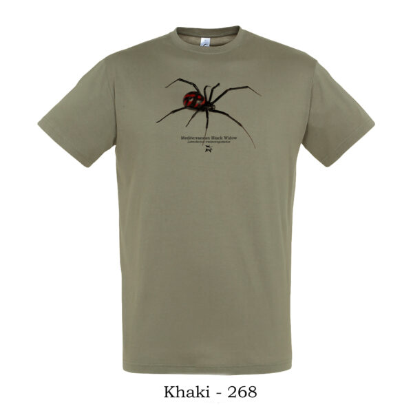 T-shirt με Μεσογειακή Μαύρη Χήρα, Latrodectus tredecimguttatus - Διάφορα χρώματα - Image 17