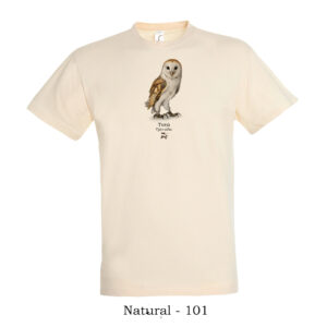 Τυτώ Tyto alba Μπλουζάκι tshirt t shirt πτηνά πουλιά θηλαστικά έντομα πανίδα ζώα της Ελλάδας