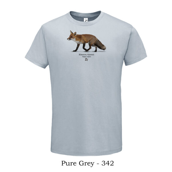 Κόκκινη Αλεπού Vulpes vulpes Μπλουζάκι tshirt t shirt πτηνά πουλιά θηλαστικά έντομα πανίδα ζώα της Ελλάδας