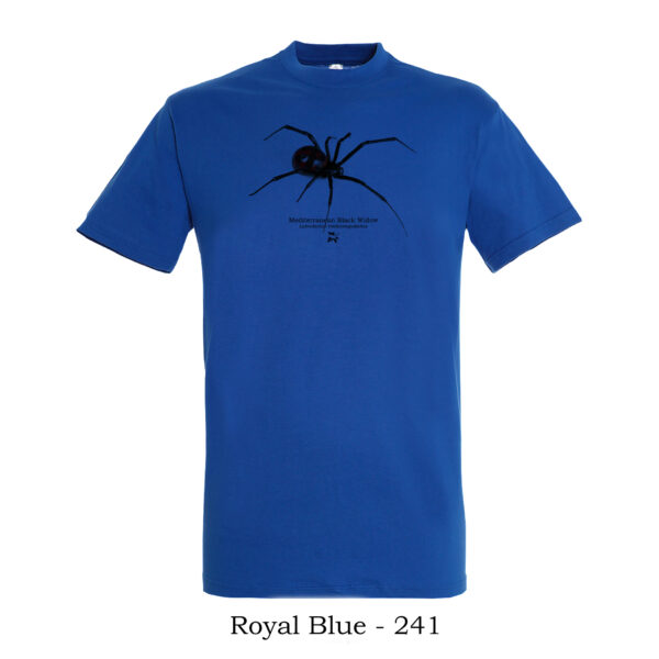 T-shirt με Μεσογειακή Μαύρη Χήρα, Latrodectus tredecimguttatus - Διάφορα χρώματα - Image 21