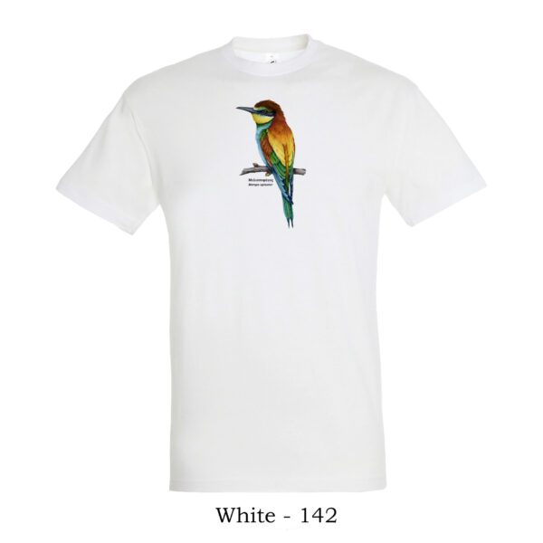 Μελισσοφάγος Merops apiaster tshirt t shirt πτηνά πουλιά θηλαστικά έντομα πανίδα Ελλάδας