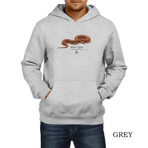 Κόκκινη Οχιά της Μήλου φούτερ hoodie ερπετά αμφίβια φίδια οχιές σαύρες βατράχια Ελλάδας