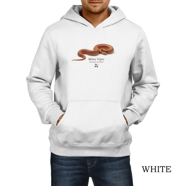 Κόκκινη Οχιά της Μήλου φούτερ hoodie ερπετά αμφίβια φίδια οχιές σαύρες βατράχια Ελλάδας