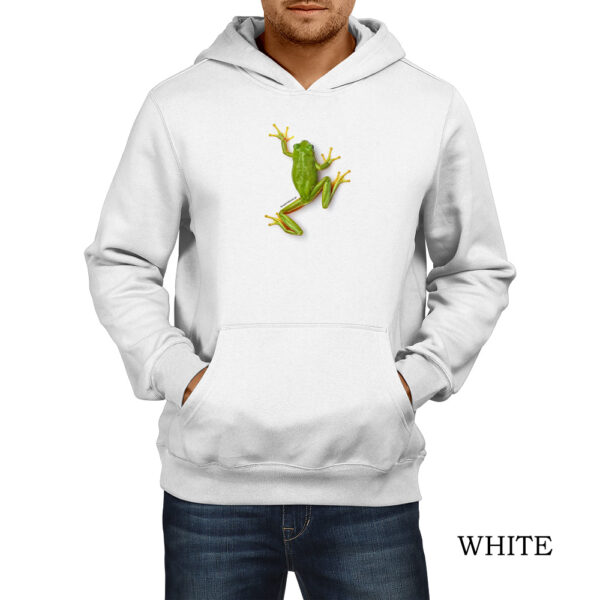 Φούτερ hoodie με Δενδροβάτραχο, Hyla arborea #2 – Σε δύο χρώματα - Image 2