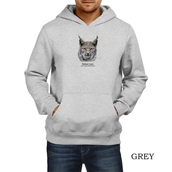 Λύγκας φούτερ hoodie πτηνά πουλιά θηλαστικά έντομα αράχνες πανίδα ζώα της Ελλάδας