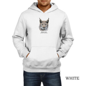 Λύγκας φούτερ hoodie πτηνά πουλιά θηλαστικά έντομα αράχνες πανίδα ζώα της Ελλάδας