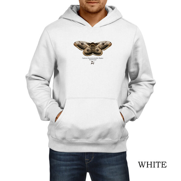 Φούτερ hoodie με Γιγάντια νυχτοπεταλούδα παγώνι – Σε δύο χρώματα - Image 4