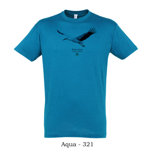 T-shirt με Λευκοπελαργό, Ciconia ciconia #2 - Διάφορα χρώματα - Image 9