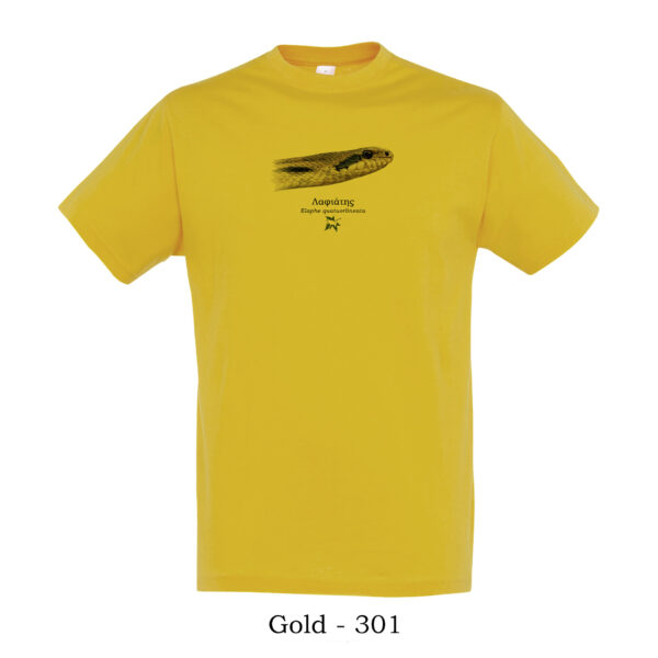 T-shirt - Λαφιάτης, Elaphe quatuorlineata, κοντινό προφίλ - Διάφορα χρώματα - Image 3
