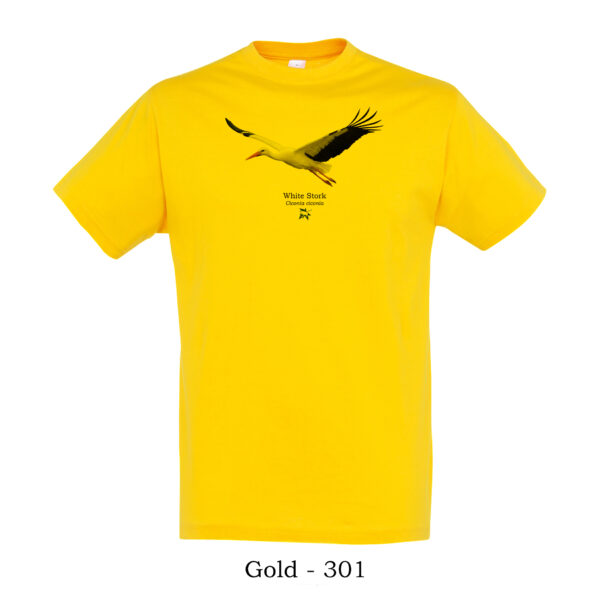 T-shirt με Λευκοπελαργό, Ciconia ciconia #2 - Διάφορα χρώματα - Image 10