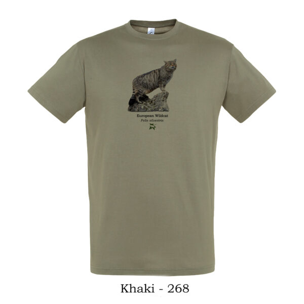 T-shirt με Ευρωπαϊκή Αγριόγατα, Felis silvestris - Διάφορα χρώματα - Image 15