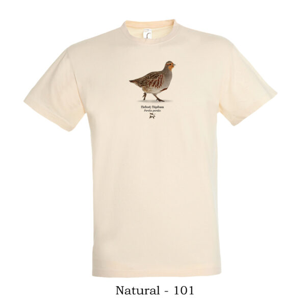Πέρδικα Μπλουζάκι tshirt t shirt πτηνά πουλιά θηλαστικά έντομα πανίδα ζώα της Ελλάδας t-shirt