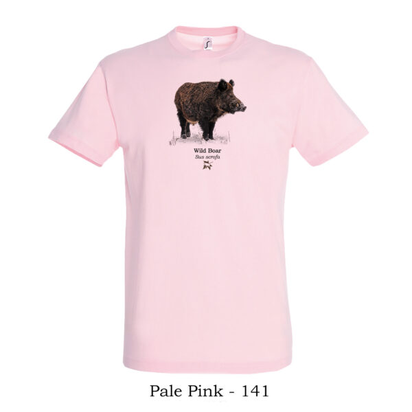 T-shirt με Αγριόχοιρο, Sus scrofa - Διάφορα χρώματα - Image 6