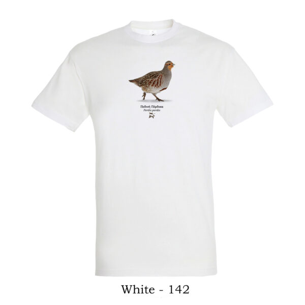 Πέρδικα Μπλουζάκι tshirt t shirt πτηνά πουλιά θηλαστικά έντομα πανίδα ζώα της Ελλάδας t-shirt