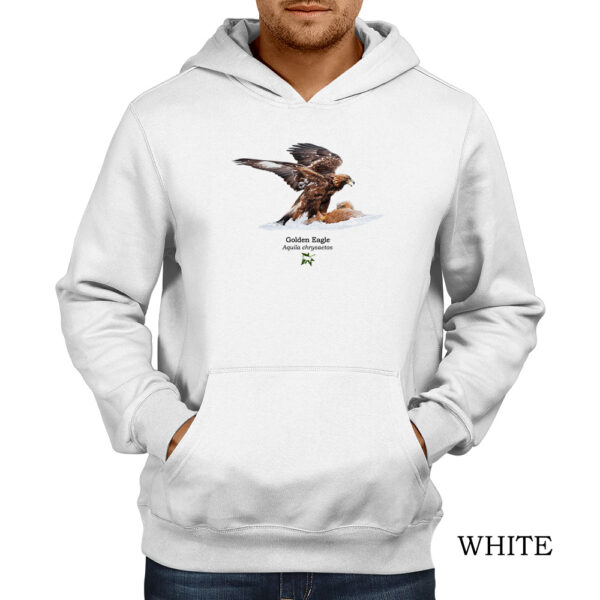 Φούτερ hoodie με Χρυσαετό, Aquila chrysaetos, σε δύο χρώματα - Image 3
