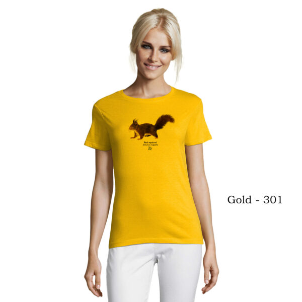 T-shirt γυναικείο - Κόκκινος Σκίουρος, Sciurus vulgaris - Διάφορα χρώματα - Image 12