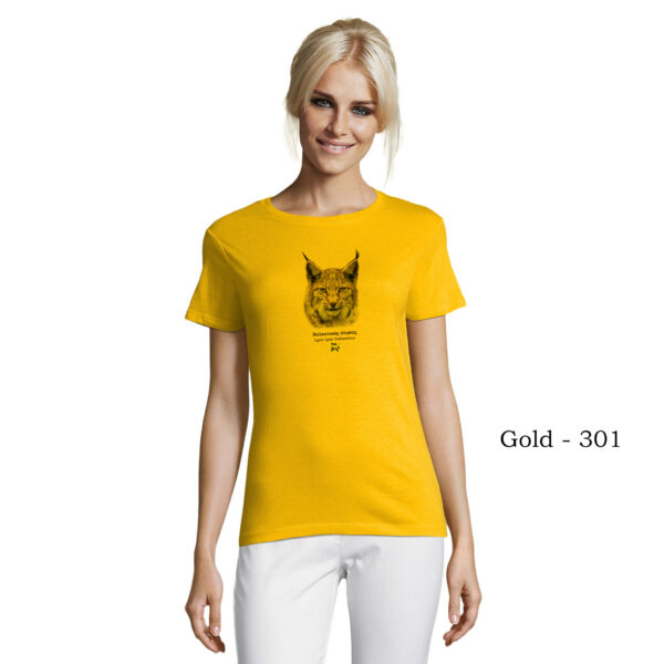 T-shirt γυναικείο - Βαλκανικός Λύγκας Lynx lynx balcanicus - Διάφορα χρώματα - Image 14