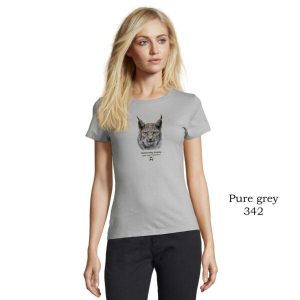 T-shirt γυναικείο - Βαλκανικός Λύγκας Lynx lynx balcanicus - Διάφορα χρώματα - Image 17