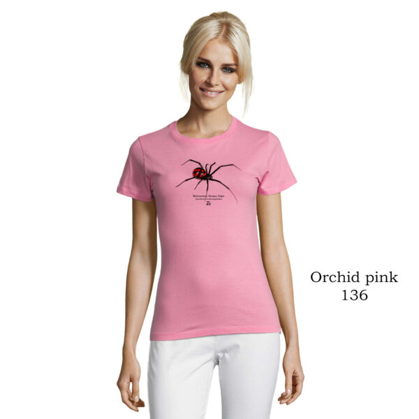 T-shirt γυναικείο - Μεσογειακή Μαύρη Χήρα - Διάφορα χρώματα - Image 3