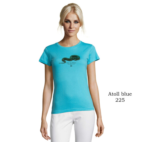 T-shirt γυναικείο - Κόκκινη Οχιά της Μήλου Macrovipera schweizeri - Διάφορα χρώματα - Image 12
