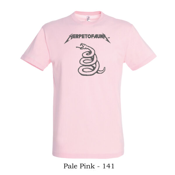 T-shirt με λογότυπο herpetofauna.gr σε στυλ Metallica Black Album - Image 6