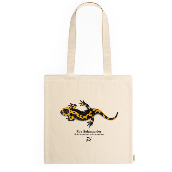 Πάνινη τσάντα με Σαλαμάνδρα, Salamandra salamandra - Image 2