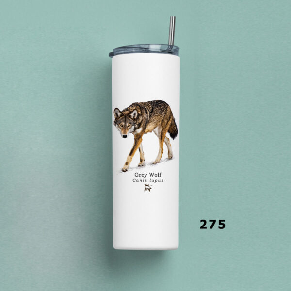 Ποτήρι Θερμός 570ml με μεταλλικό καλαμάκι - ΘΗΛΑΣΤΙΚΑ (διάφορα σχέδια) - Image 5
