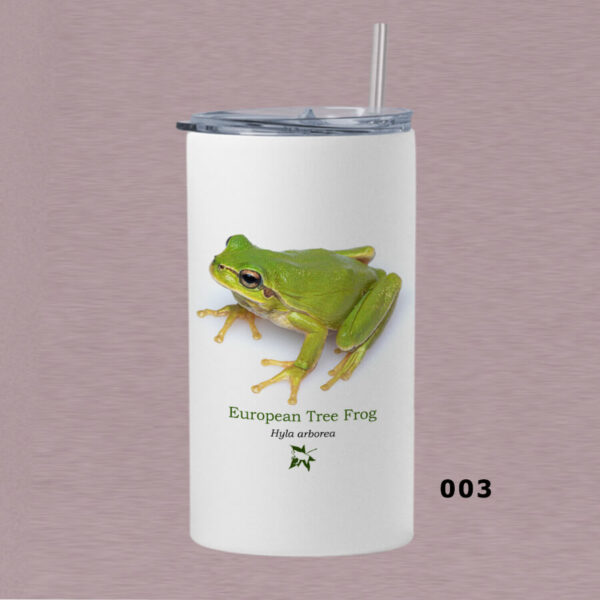 Ποτήρι thermos 360 ml με καλαμάκι - ΑΜΦΙΒΙΑ (διάφορα σχέδια) - Image 5