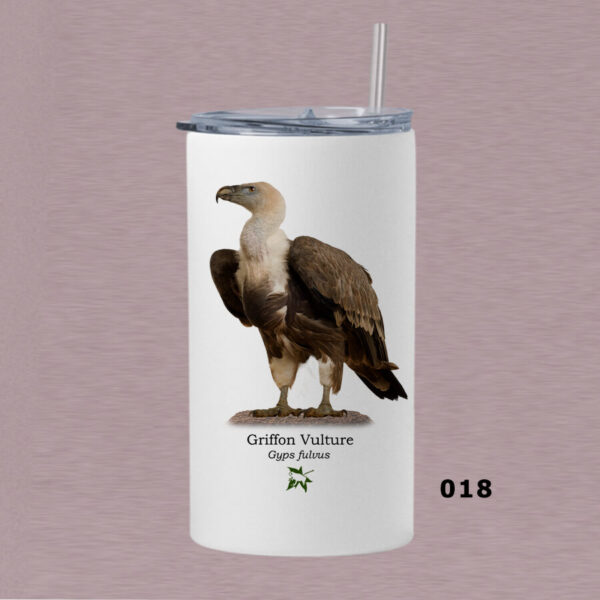 Ποτήρι thermos 360 ml με καλαμάκι - ΠΤΗΝΑ (διάφορα σχέδια) - Image 28