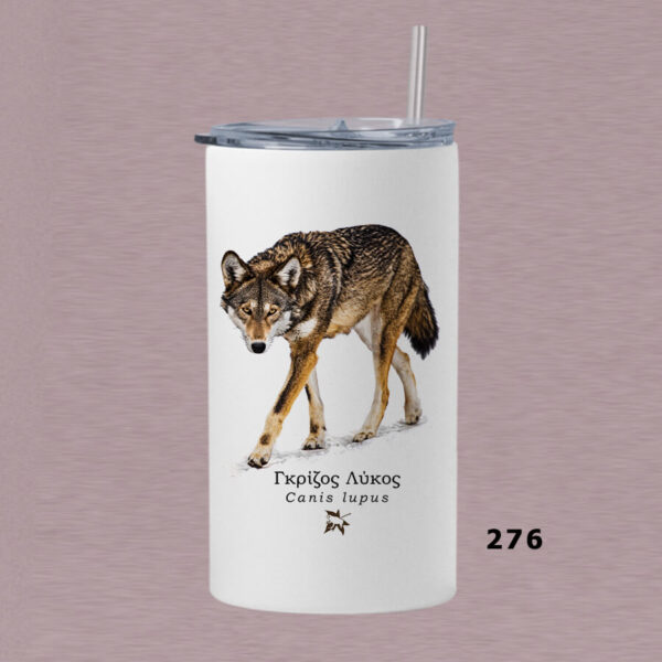 Ποτήρι thermos 360 ml με καλαμάκι - ΘΗΛΑΣΤΙΚΑ (διάφορα σχέδια) - Image 12