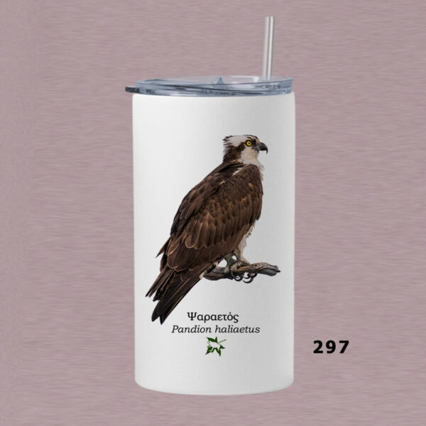 Ποτήρι thermos 360 ml με καλαμάκι - ΠΤΗΝΑ (διάφορα σχέδια) - Image 25