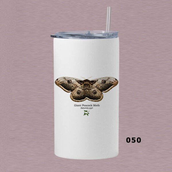 Ποτήρι thermos 360 ml με καλαμάκι - ΠΕΤΑΛΟΥΔΕΣ (διάφορα σχέδια) - Image 3