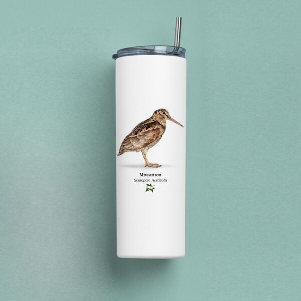 Ποτήρι Θερμός 570ml με μεταλλικό καλαμάκι - ΠΤΗΝΑ (διάφορα σχέδια) - Image 24